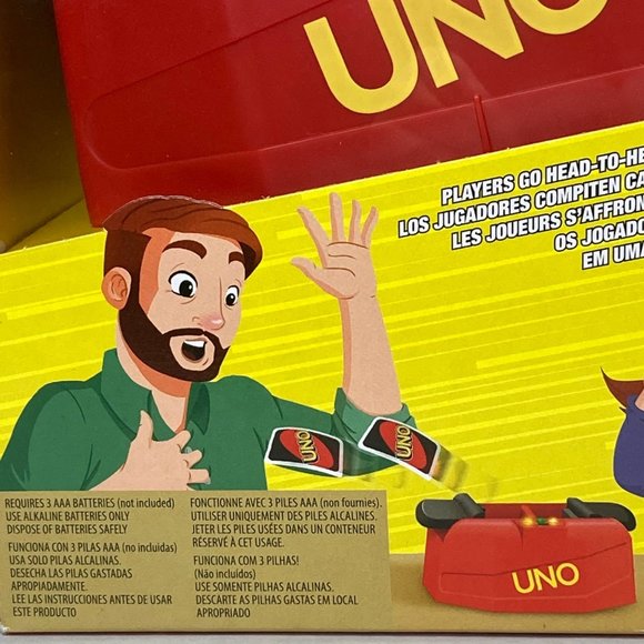 NEW UNO Showdown Electronic Card Game. A Card Shooting Smackdown - Picture 4 of 7